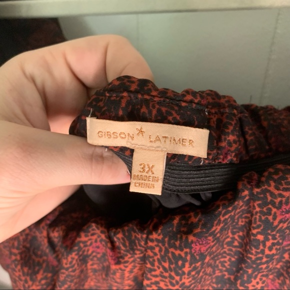 NWT Gibson Latimer Off Shoulder Jumpsuit 3X - Picture 5 of 13